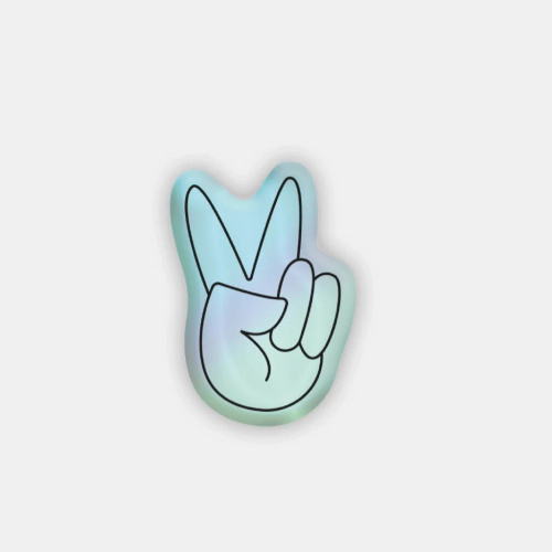 Стикер объемный "Мир"