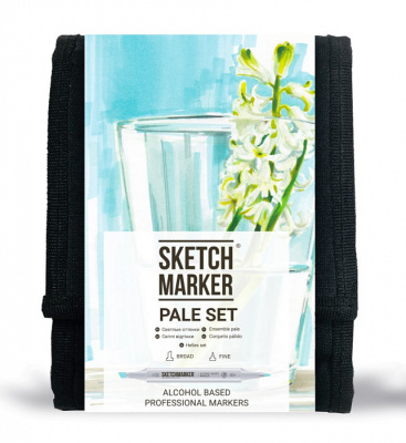 Набор маркеров Sketchmarker Pale set 12 шт