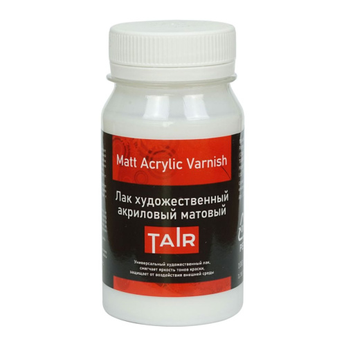 Лак акриловый Таир 100 мл матовый