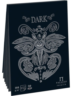 Планшет для эскизов и зарисовок Лилия Холдинг "Dark" 30 л 160 г