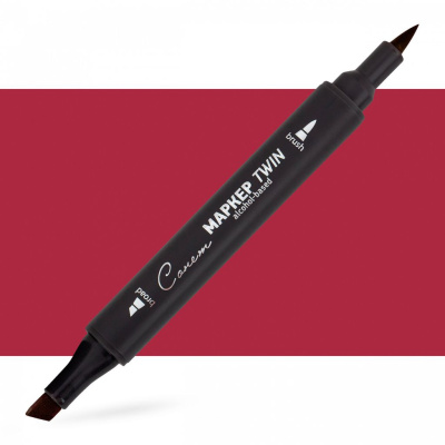 Маркер спиртовой Сонет "TWIN Brush" Красный старый