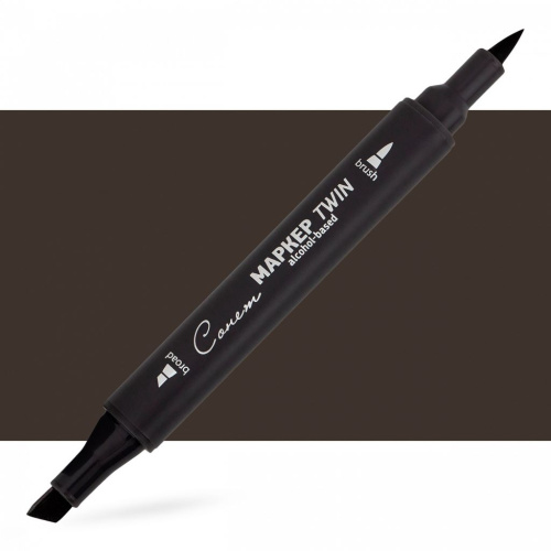 Маркер спиртовой Сонет "TWIN Brush" Теплый серый 8