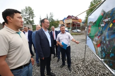 В Алдане по улице Комарова планируют построить 18 многоквартирных домов / ЯСИА   