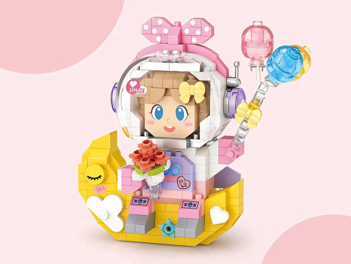 8828_MK Конструктор Девочка-астронавт 2.0