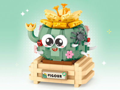 8834_MK Конструктор Малыш-кактус