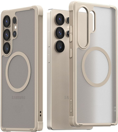 Чехол Araree Duple M Armor для Galaxy S25 Ultra бежевый