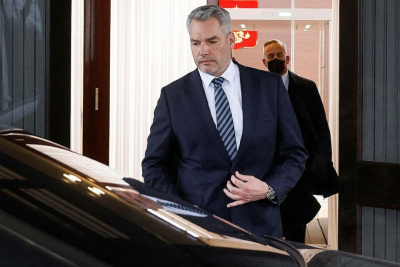 Канцлер Австрии назвал разговор с Путиным очень жёстким и открытым / ЯСИА   Город Москва