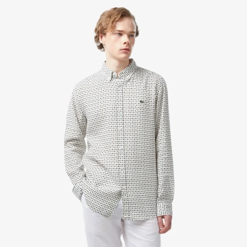 Мужская рубашка Lacoste из льна