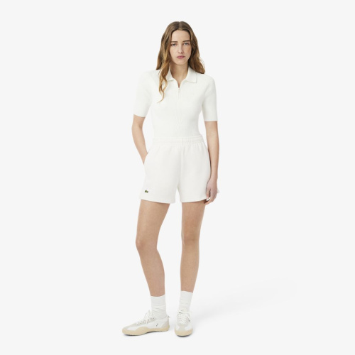 Женские шорты Lacoste из смеси органического хлопка