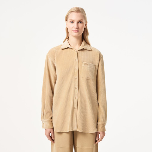 Женская рубашка Lacoste Loose Fit