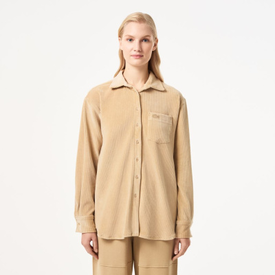 Женская рубашка Lacoste Loose Fit