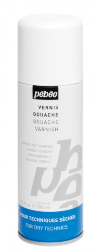 Лак для гуаши Pebeo 200 мл сатиновый в аэрозоли