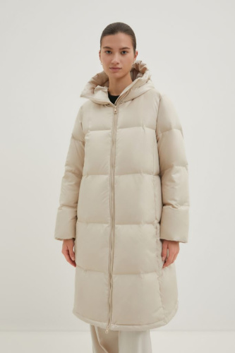 Пальто утепленное с утиным пухом