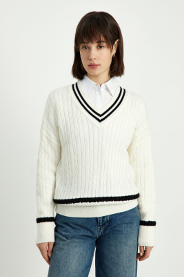 Джемпер с шерстью