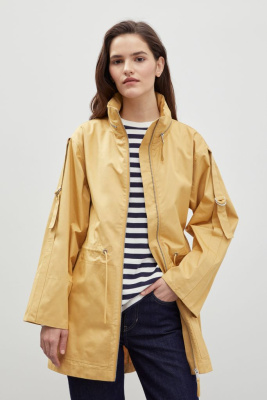 Ветровка с капюшоном с добавлением хлопка