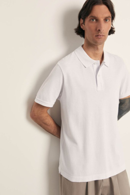 Рубашка-поло из хлопка