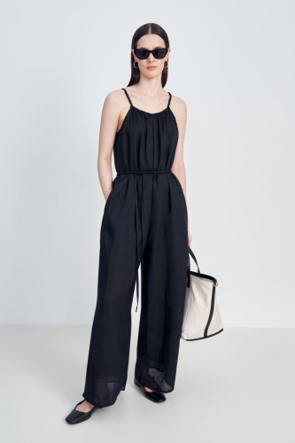 Комбинезон брючный изо льна