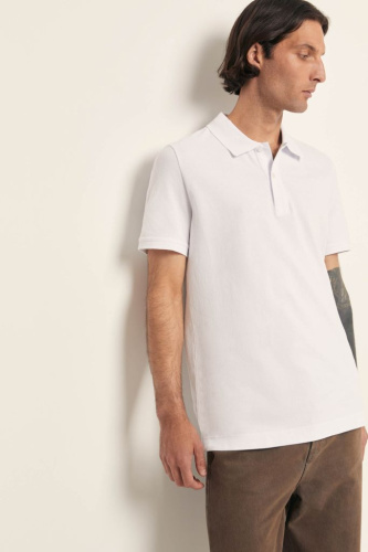 Рубашка-поло из хлопка