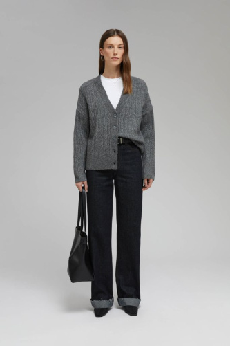 Кардиган с шерстью