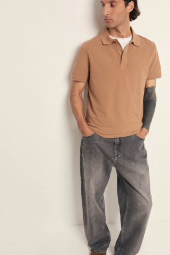 Рубашка-поло из хлопка