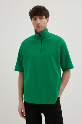 Поло на молнии