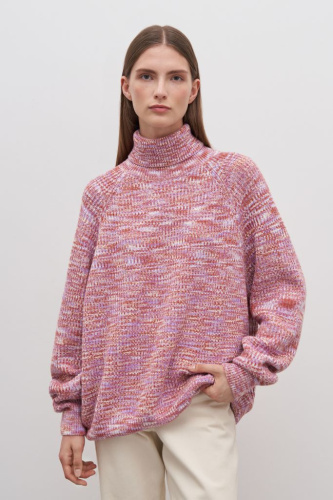 Джемпер свободного силуэта из хлопка