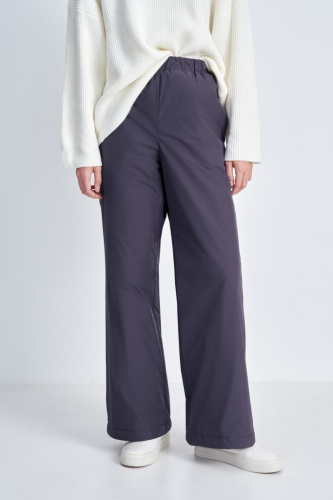 Брюки утепленные с эластичным поясом