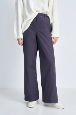 Брюки утепленные с эластичным поясом