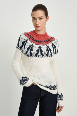 Джемпер с шерстью