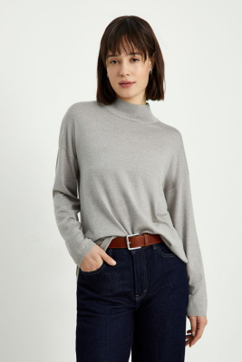 Трикотажный женский джемпер