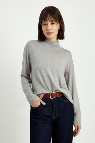 Трикотажный женский джемпер