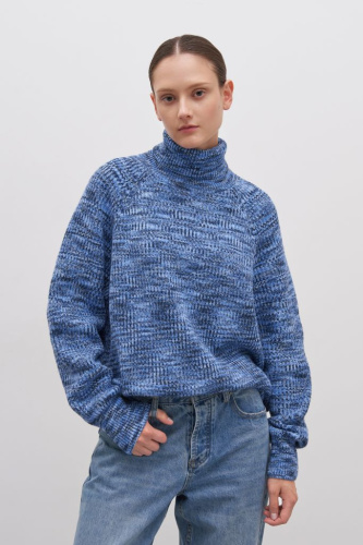 Джемпер свободного силуэта из хлопка