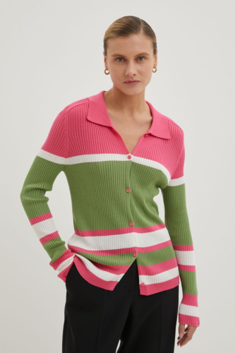 Кардиган с шерстью и шелком