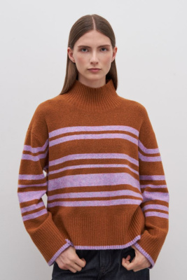 Джемпер широкого силуэта с шерстью