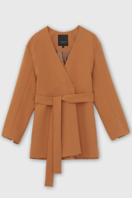 Жакет с v-образным вырезом