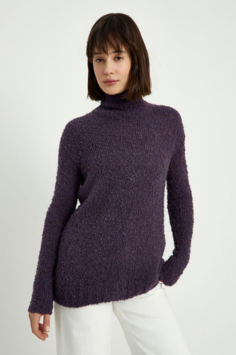 Джемпер свободного силуэта с шерстью