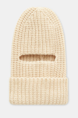 Вязаная балаклава с добавлением шерсти