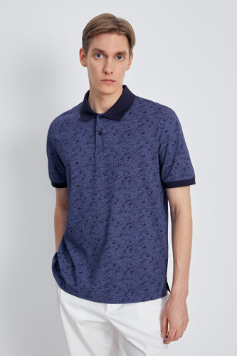 Поло с принтом