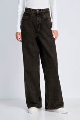 Джинсы wide leg fit женские