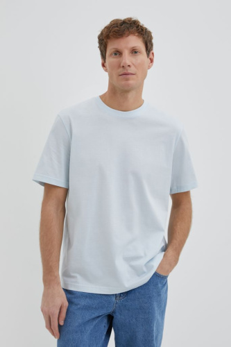 Футболка из хлопка прямого кроя