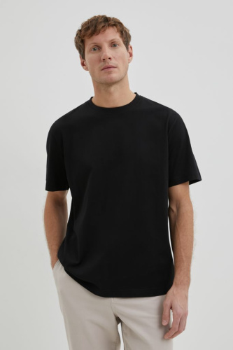 Футболка из хлопка прямого кроя