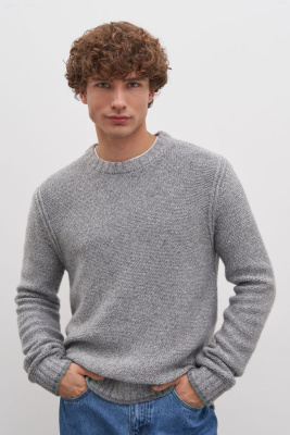 Джемпер с хлопком и шерстью