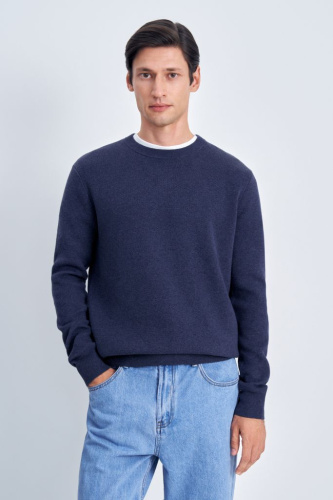 Джемпер из хлопка прямого силуэта