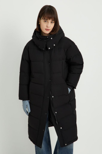 Пальто утепленное с утиным пухом