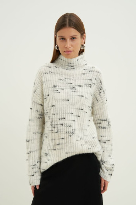 Джемпер свободного силуэта с шерстью