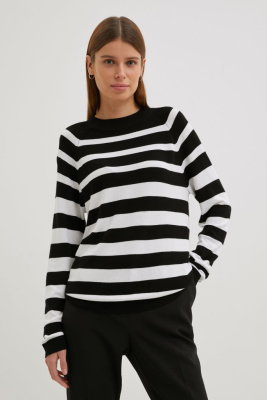 Джемпер в полоску свободного силуэта