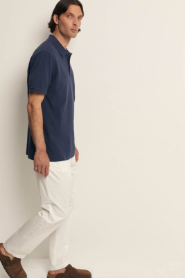 Рубашка-поло из хлопка