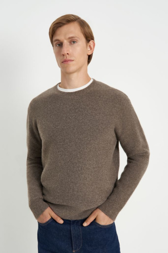 Джемпер прямого силуэта с добавлением шерсти