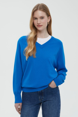 Джемпер с v-образным вырезом