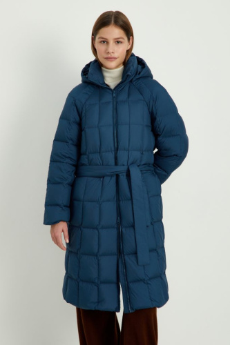 Пальто утепленное с утиным пухом